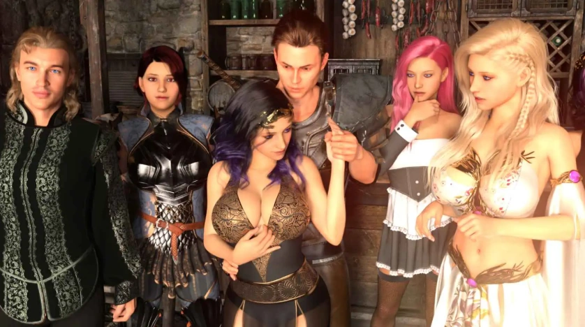 图片[1]-【欧美SLG/汉化/动态】扭曲的幻想v0.113 AI版【PC+安卓/2.76G/更新】One Twisted Fantasy [v0.113]-IS