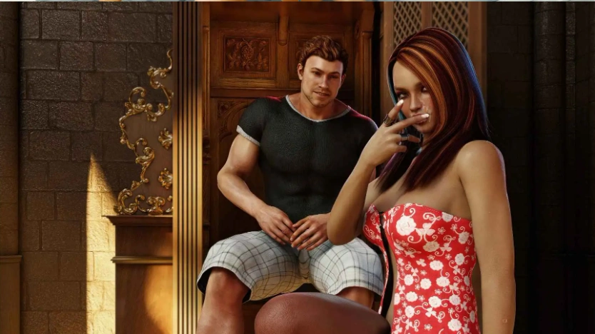 图片[2]-【欧美SLG/汉化/动态】与诱惑共存 2：法国忏悔 AI版【PC+安卓/3.10G/更新】Living with Temptation 2: French Confessions [Demo]-IS