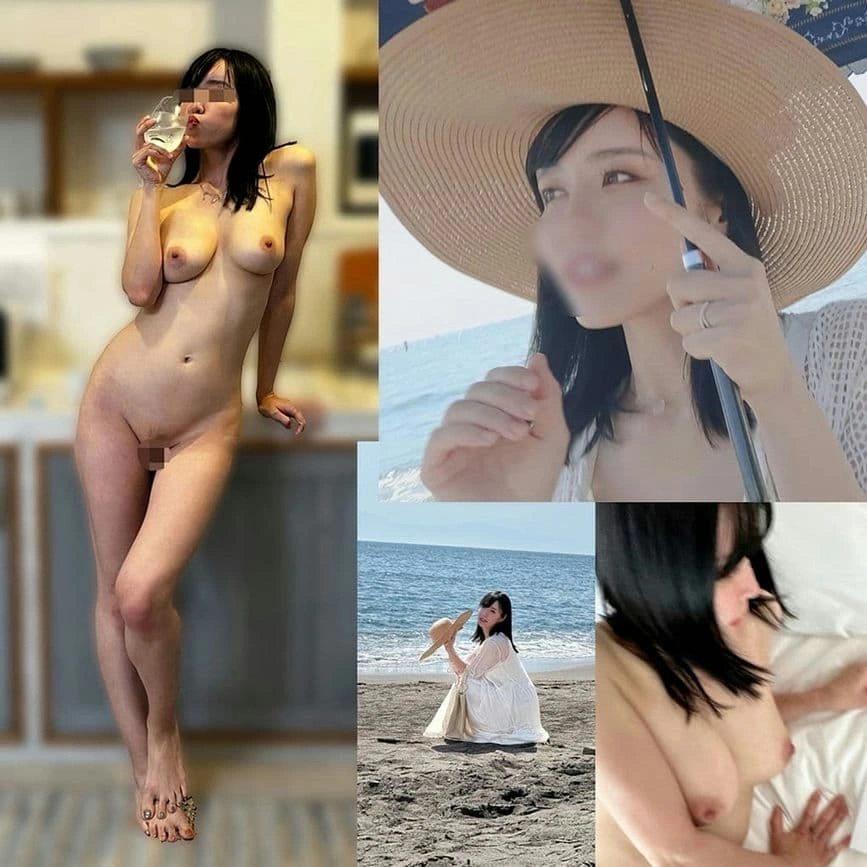 图片[1]-美巨乳モデル人妻夫とのセレブ暮らしプライベートビデオ生ハメ子作り映像入手-IS