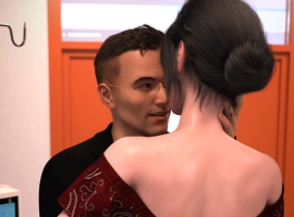 图片[1]-【3D/全彩/無修】兄弟竟然拜托我照顧他的妻女1-4tag巨乳翹臀母女劇情【207M】-IS