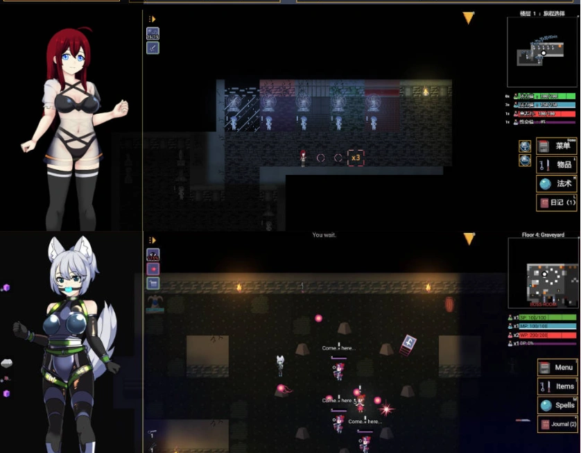 图片[4]-[RPG/中文]变态地牢（Kinky Dungeon）v5.4官方中文版[550M]-IS