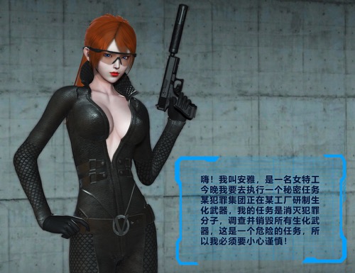 【3D/全彩/無修】秘密搜查官【246M】-IS