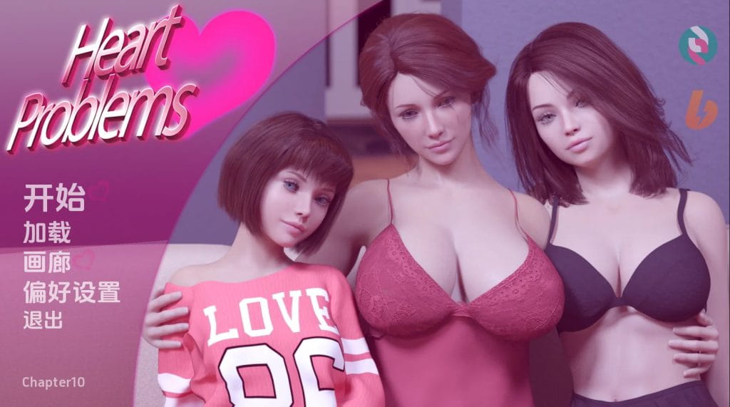 【神作SLG/漢化/動态】心髒問題v1.0贊助 AI版【PC+安卓/2.82G/更新】Heart Problems [v1.0]-IS