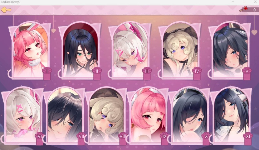 【互动SLG+ACT中文动态】黄道幻想2：Zodiac Fantasy2 官中步兵版【中文CV2G】【补档】