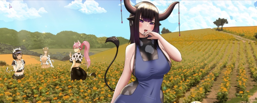 [互动SLG/中文/动态] 牛乳女孩2 Cow Girl 2 官方中文步兵作弊版+DLC [多空/600M/百度]』