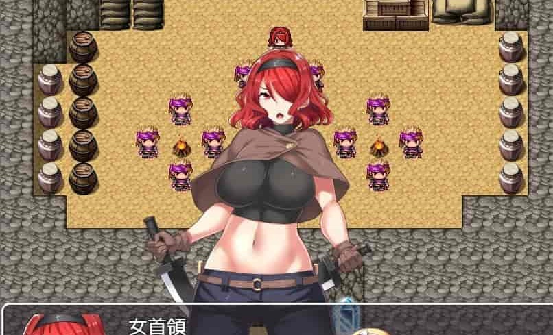 [RPG/汉化]大叔勇士RPG：用力量和权利侵饭女人的讨魔之路 汉化作弊版[新作][500M/百度]』