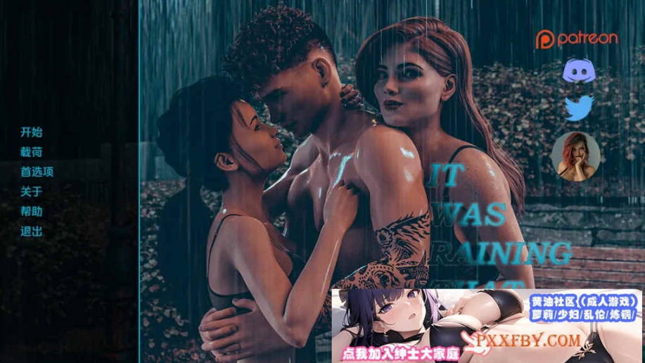 [欧美] [欧美SLG/汉化/动态]那天晚上下雨了v0.6 汉化版[PC+安卓][FM/1.2G/夸克]