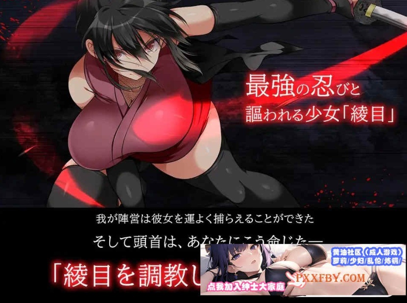 [大型条教SLG/爆款/极品全动态]女忍者堕落：忍堕とし AI汉化版[新汉化/全CV][1.9G/夸克]』