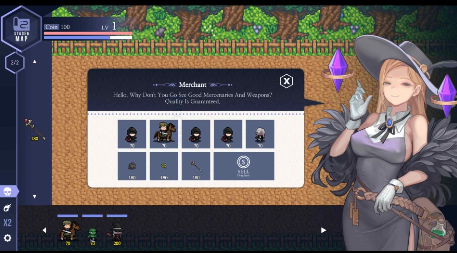 【SLG自走棋中文】为了女王FortheQueenV1.3193官方中文步兵版+全DLC【新作6.1G】