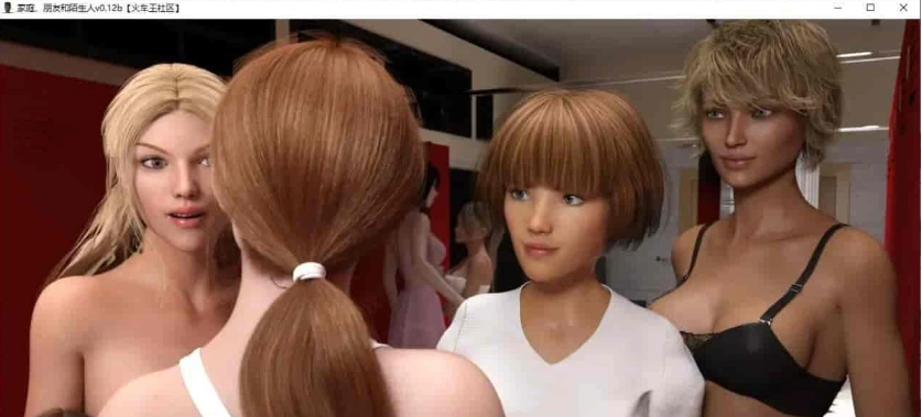 [欧美SLG/NTR/动态]家人，朋友和陌生人FamilyFriendsAndStrangers-2022.12 汉化版[PC+安卓][1.6G/百度]』