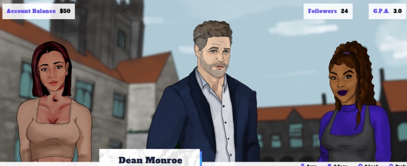 [欧美SLG/汉化/2D] 大学热潮 College Craze v0.6 汉化版 [百度][百度][2G]』