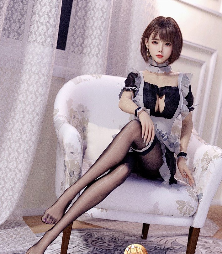 [3D/究极黑丝]luck_zs大师：神级黑丝女仆！22年新合集+Fanbox全集[10月新作][1.5G/百度] – 『CG资源』